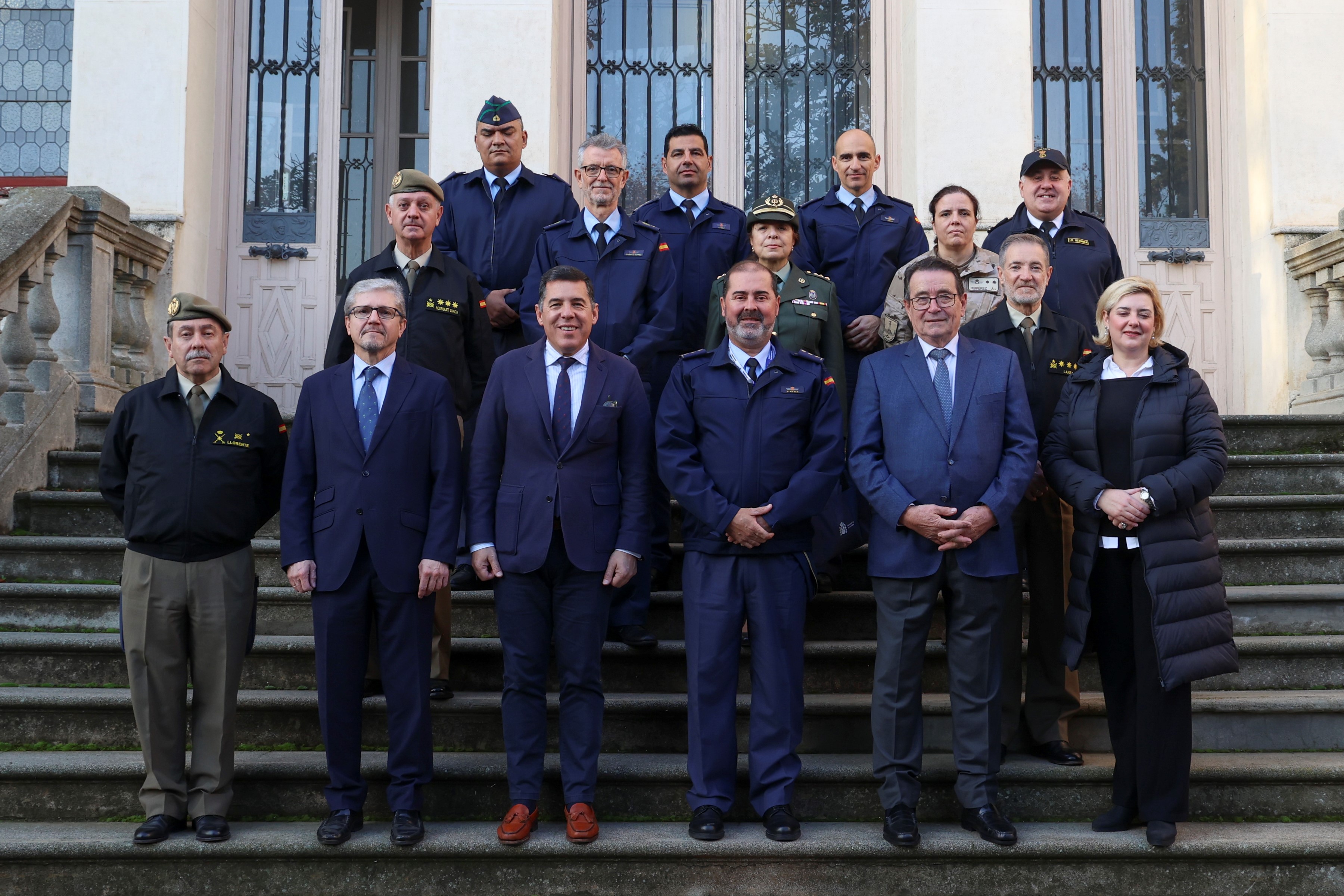 Visita a la Base Aérea de 